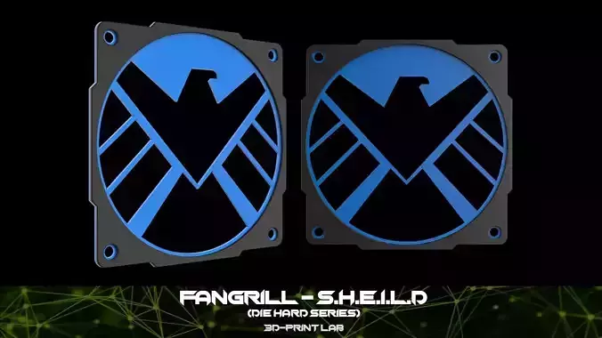 Fan Grill - Diehard series - Shield