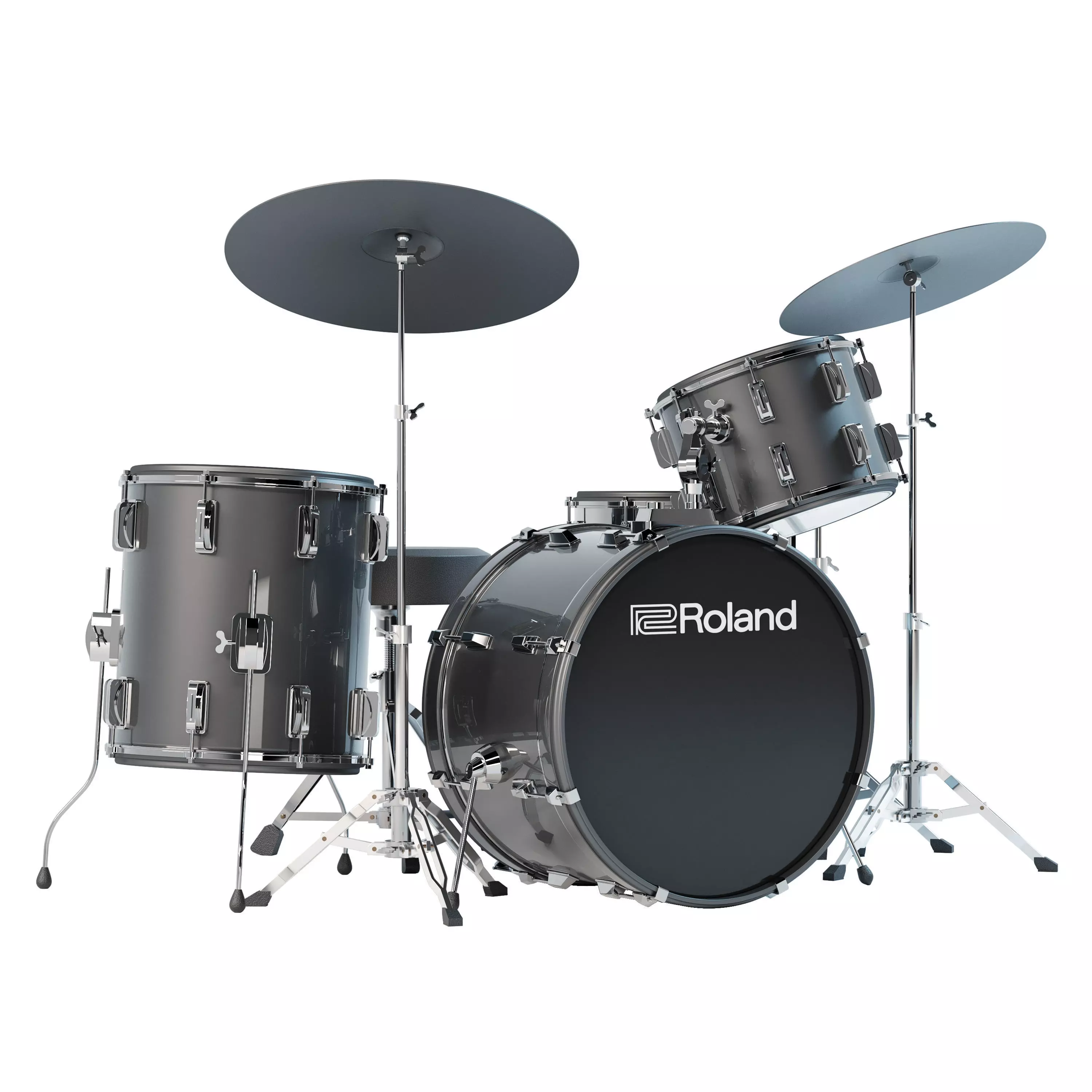 Drum kit Roland 3D model_0