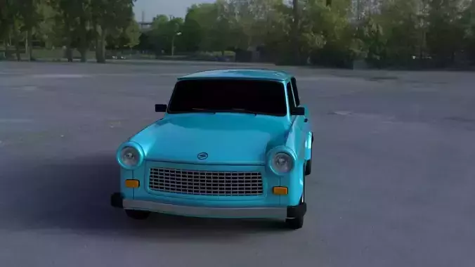 Trabant 601 HDRI