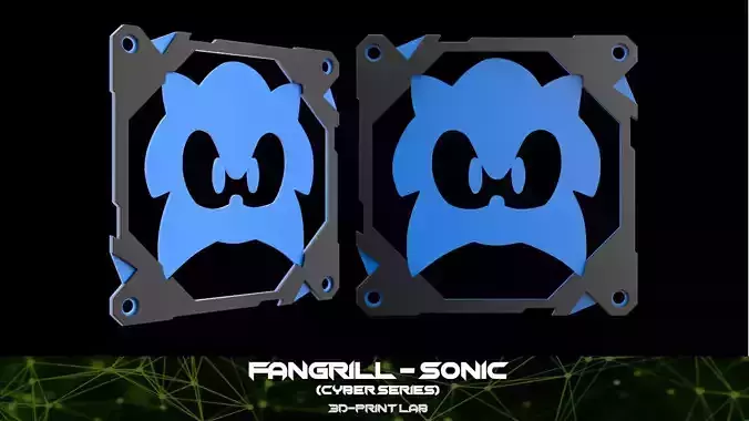 Fan Grill - Cyber series - Sonic