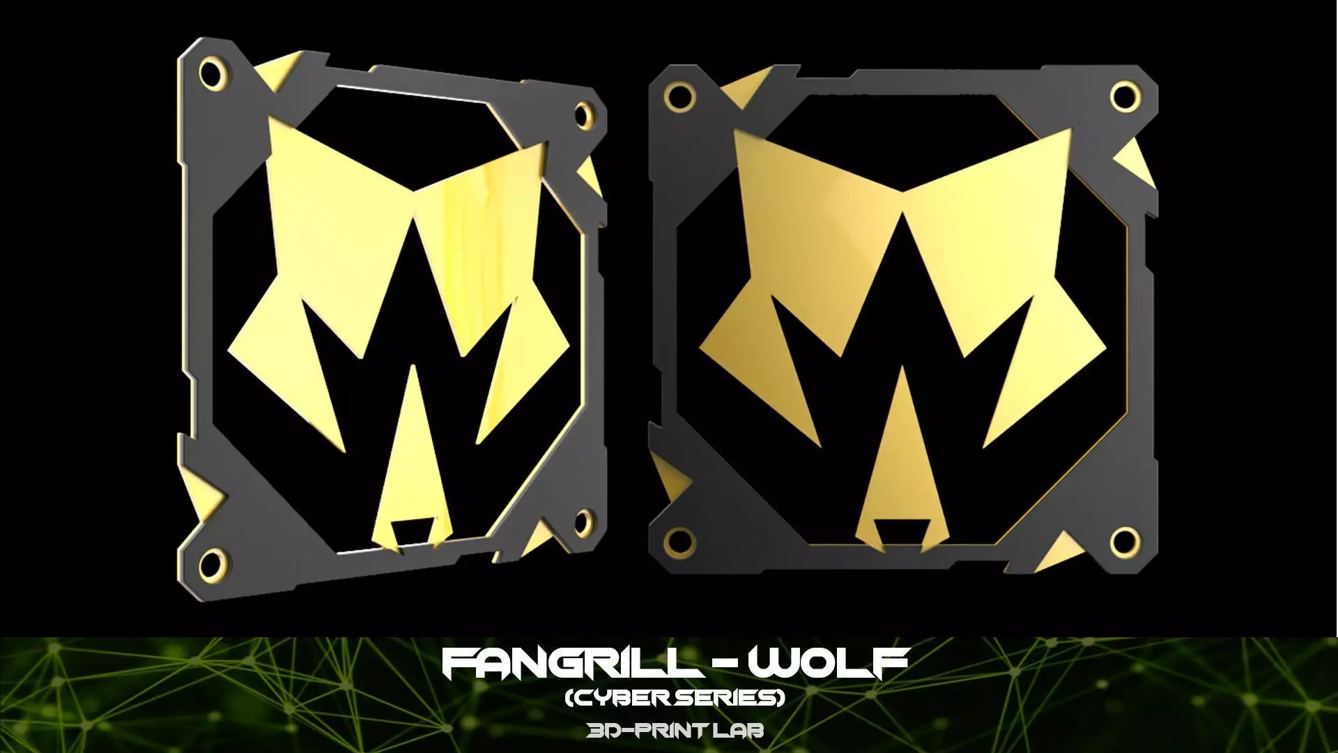 Fan Grill - Cyber series - Wol 3D print model