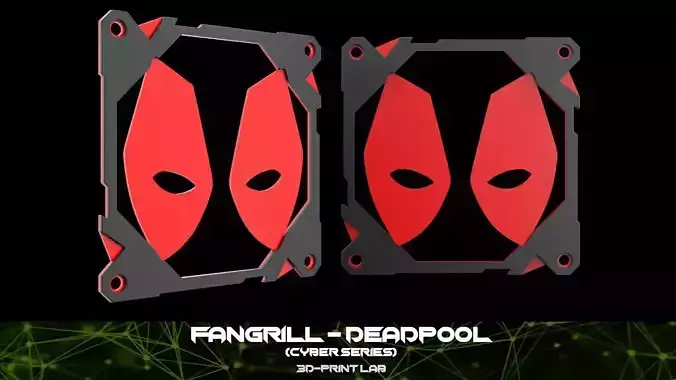 Fan Grill - Cyber series - Deadpool