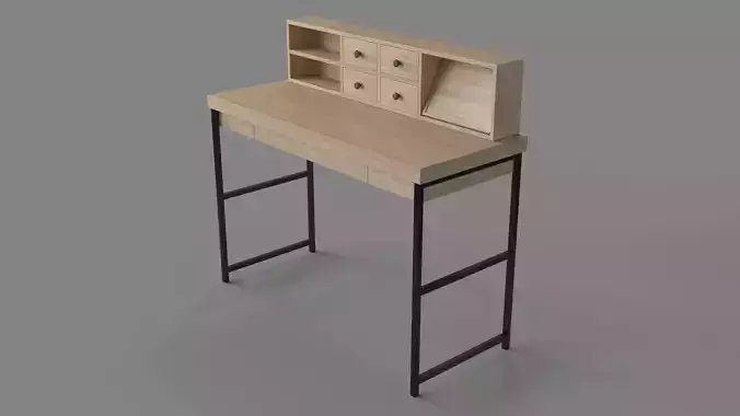 Denver 48 Desk And Hutch