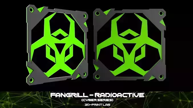Fan Grill - Cyber series - Radioactive