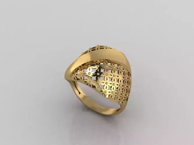 Women Plain Ring Ready STL Models Womens Ring 3d models