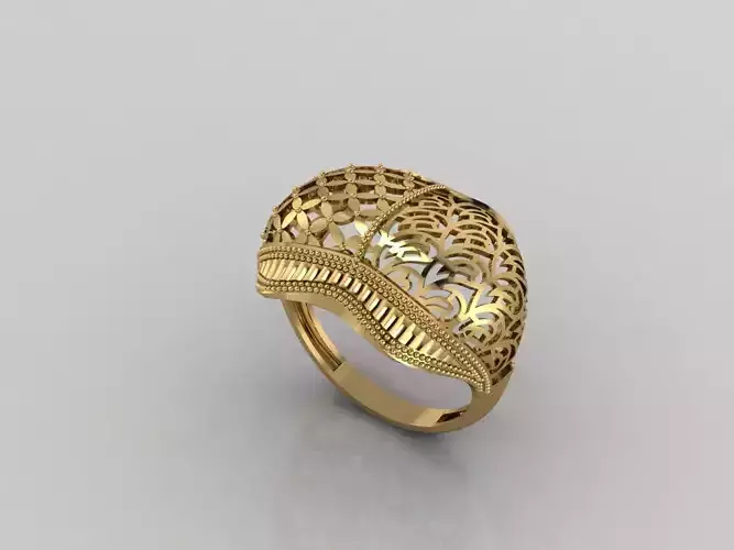 Women Plain Ring Ready STL Models Womens Ring 3d models