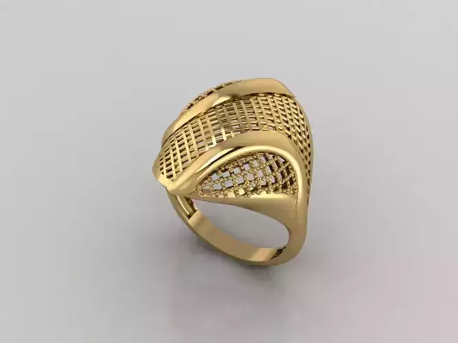 Women Plain Ring Ready STL Models Womens Ring 3d models