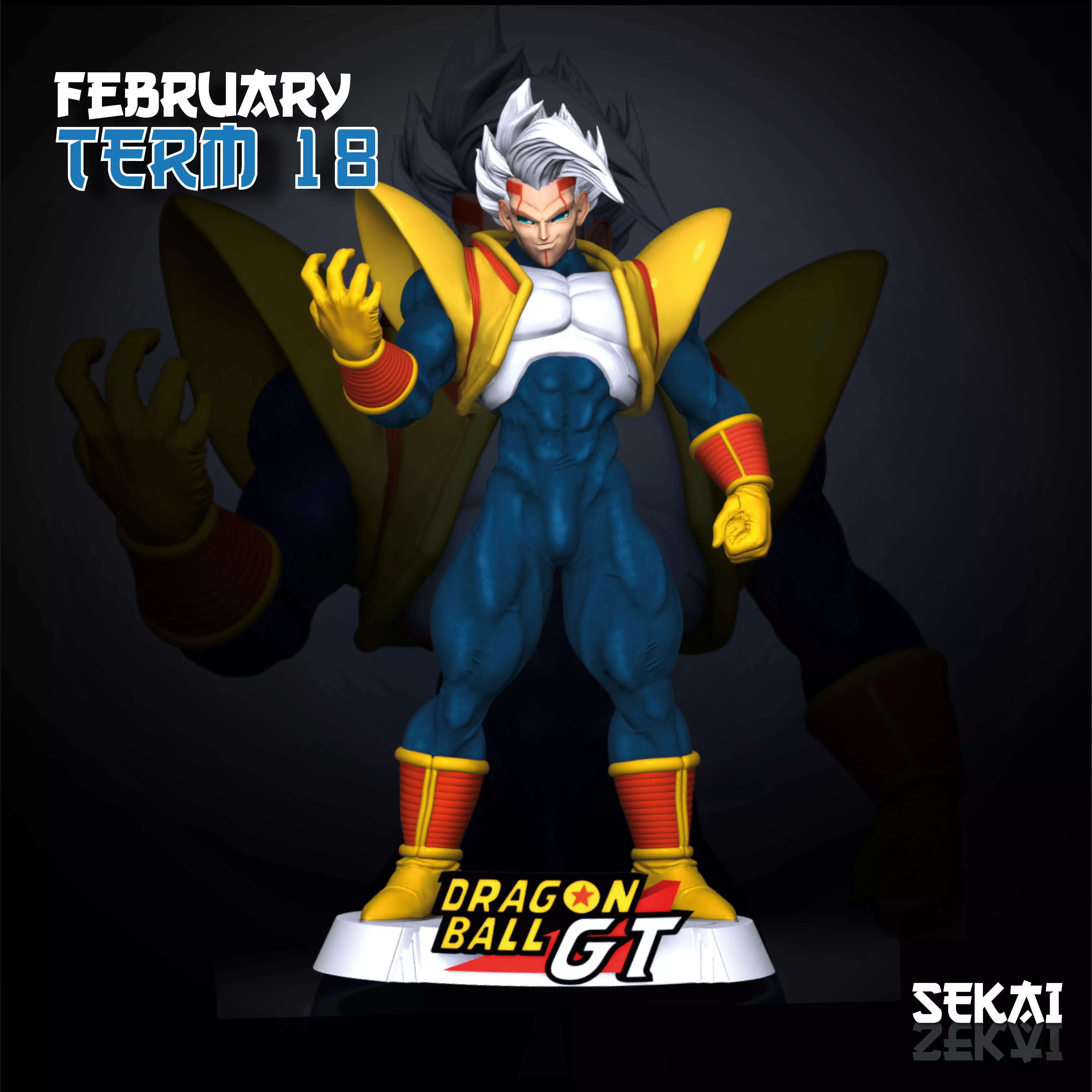 Baby Vegeta Sculpture Sekai 3D Models Ready for 3D printing 3D print model_0