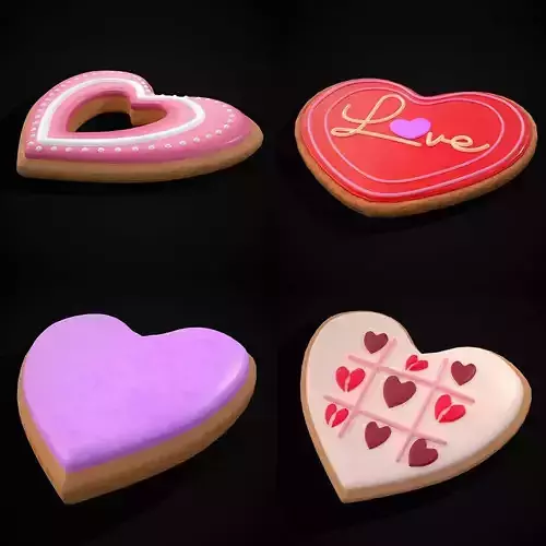 Valentines Mix Six 3D Model Collection
