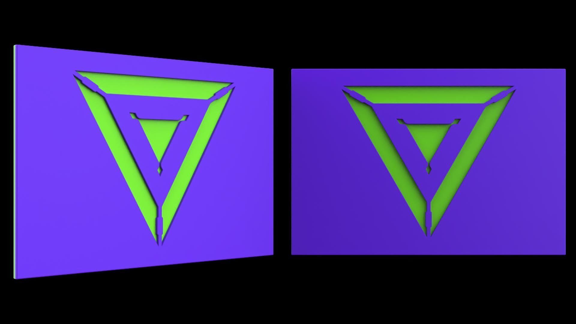 GPU Backplate - Bermuda 3D print model_1