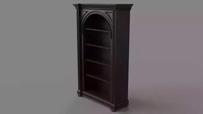 Arched Opened Bookshelf