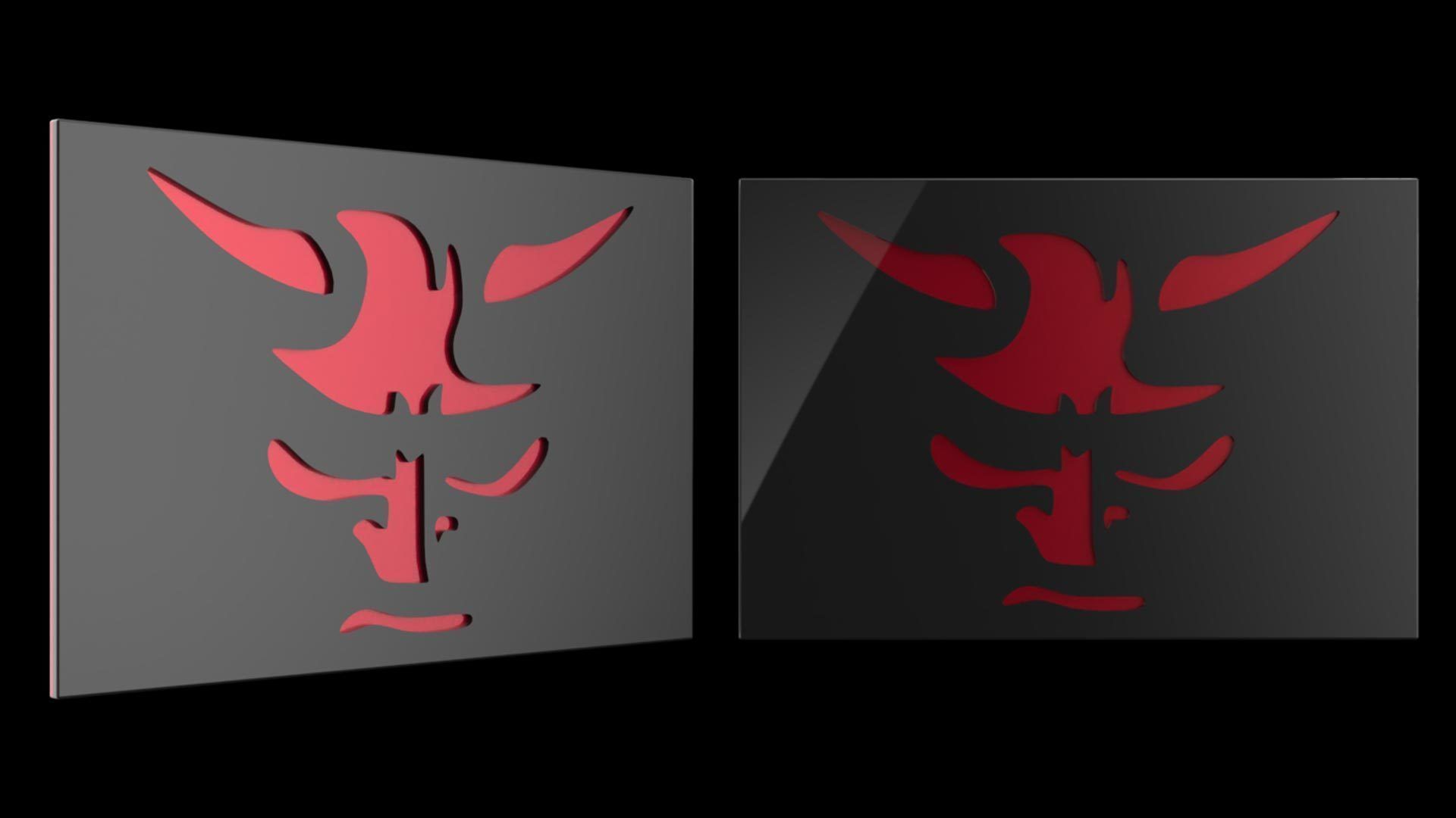 GPU Backplate - Daredevil 3D print model_1