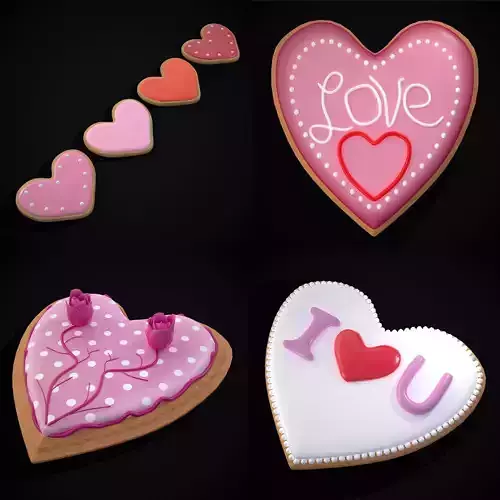 Valentines Mix Seven 3D Model Collection