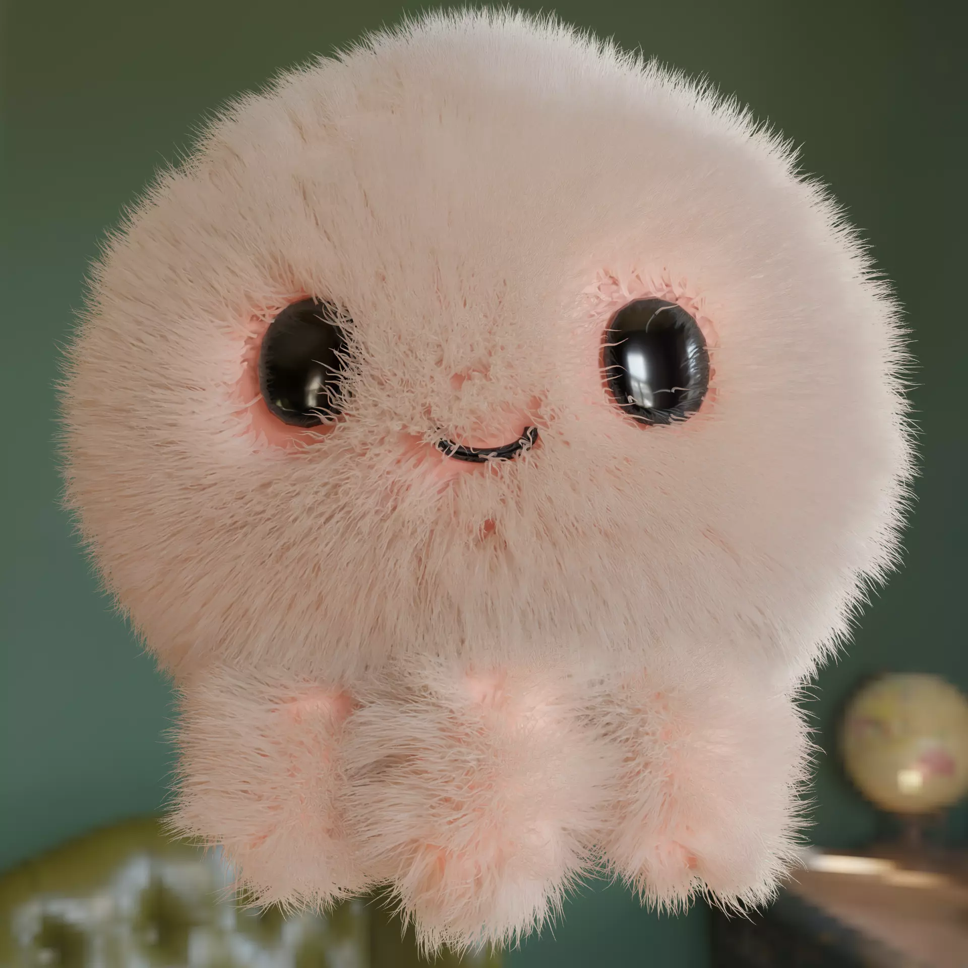 fluffy Toy Free 3D model