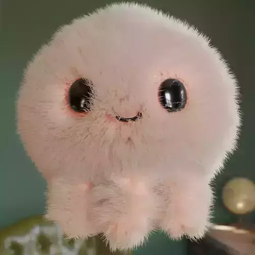  fluffy Toy Free 3D model