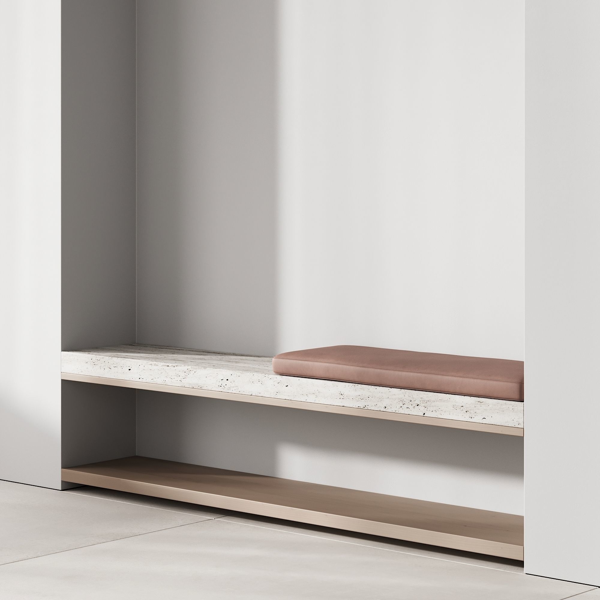 141 seating zone for hallway custom made 01 3D model_5