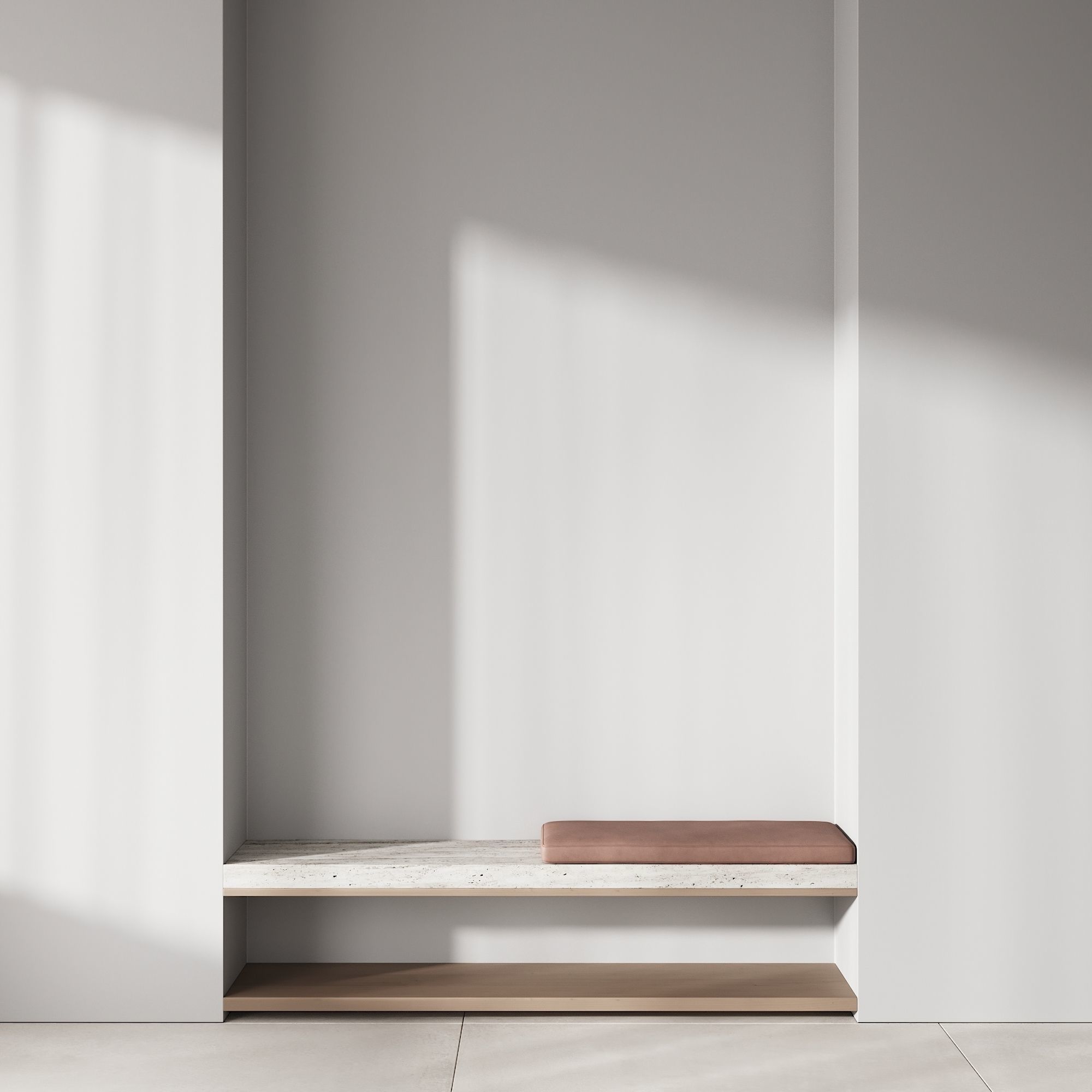 141 seating zone for hallway custom made 01 3D model_1