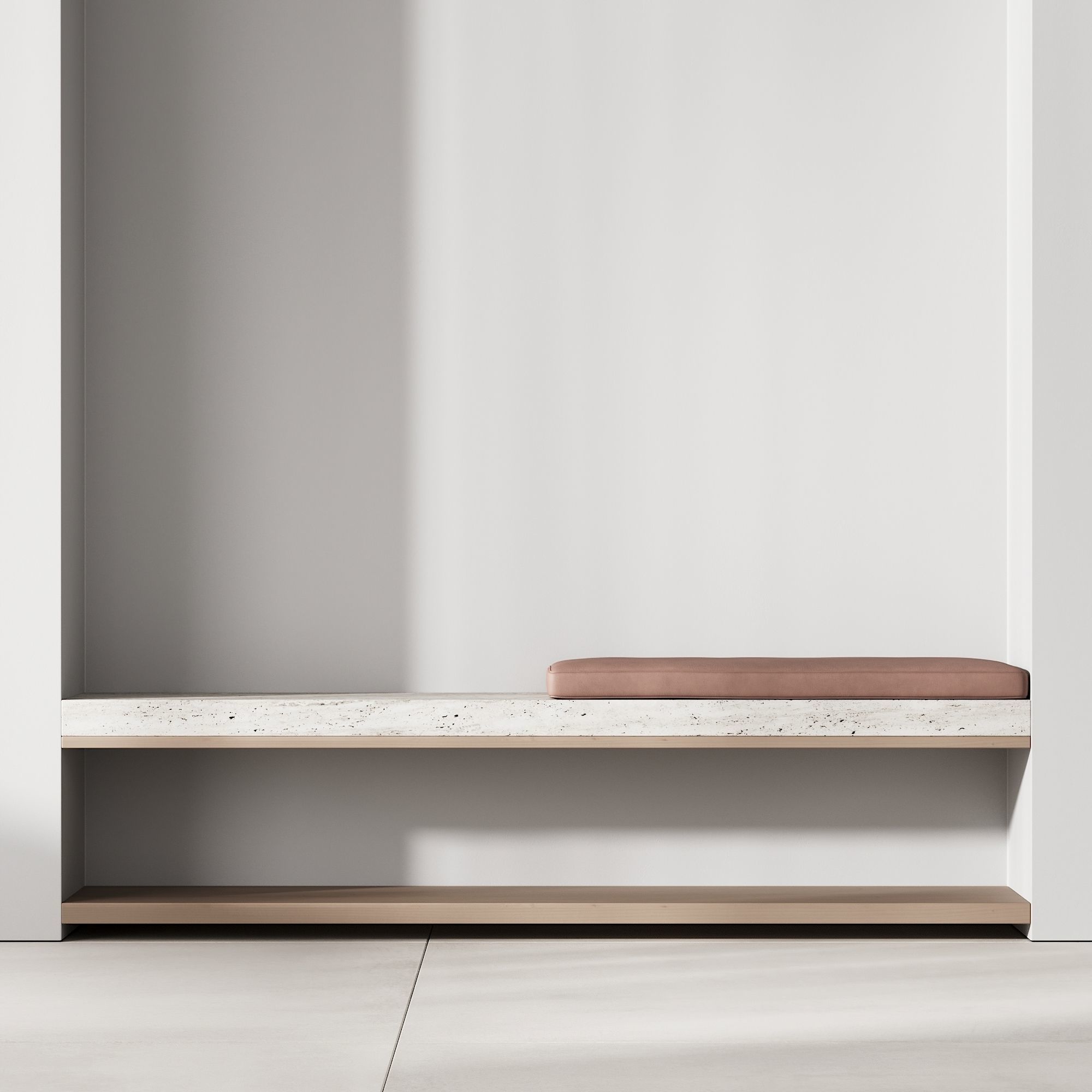 141 seating zone for hallway custom made 01 3D model_2