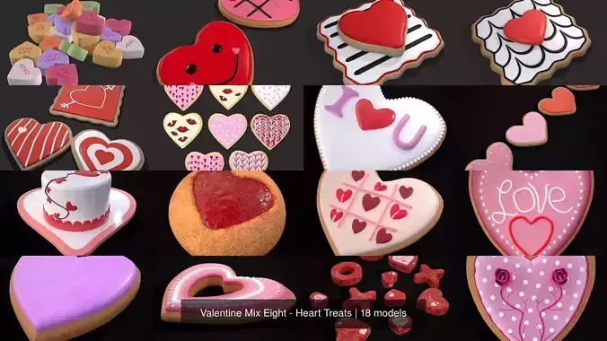Valentine Mix Eight - Heart Treats