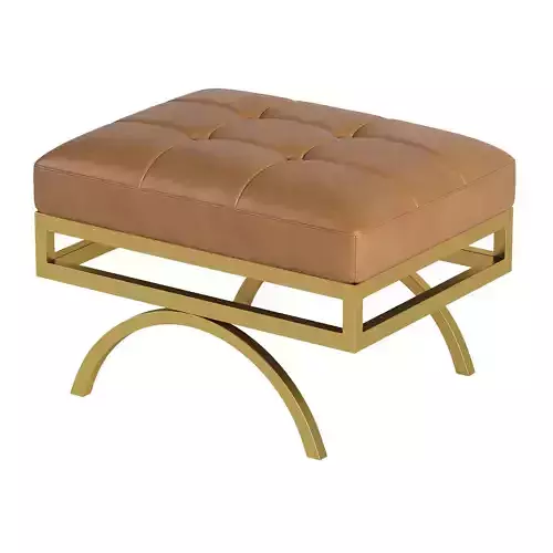Beige Stool Leather