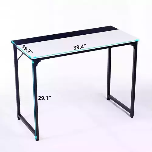 3D Table desk with measurements