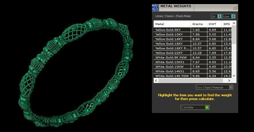 Bracelet 3D print model_8