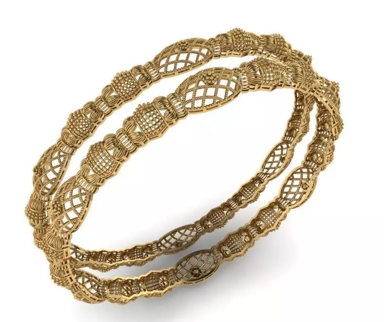 Bracelet 3D print model_0