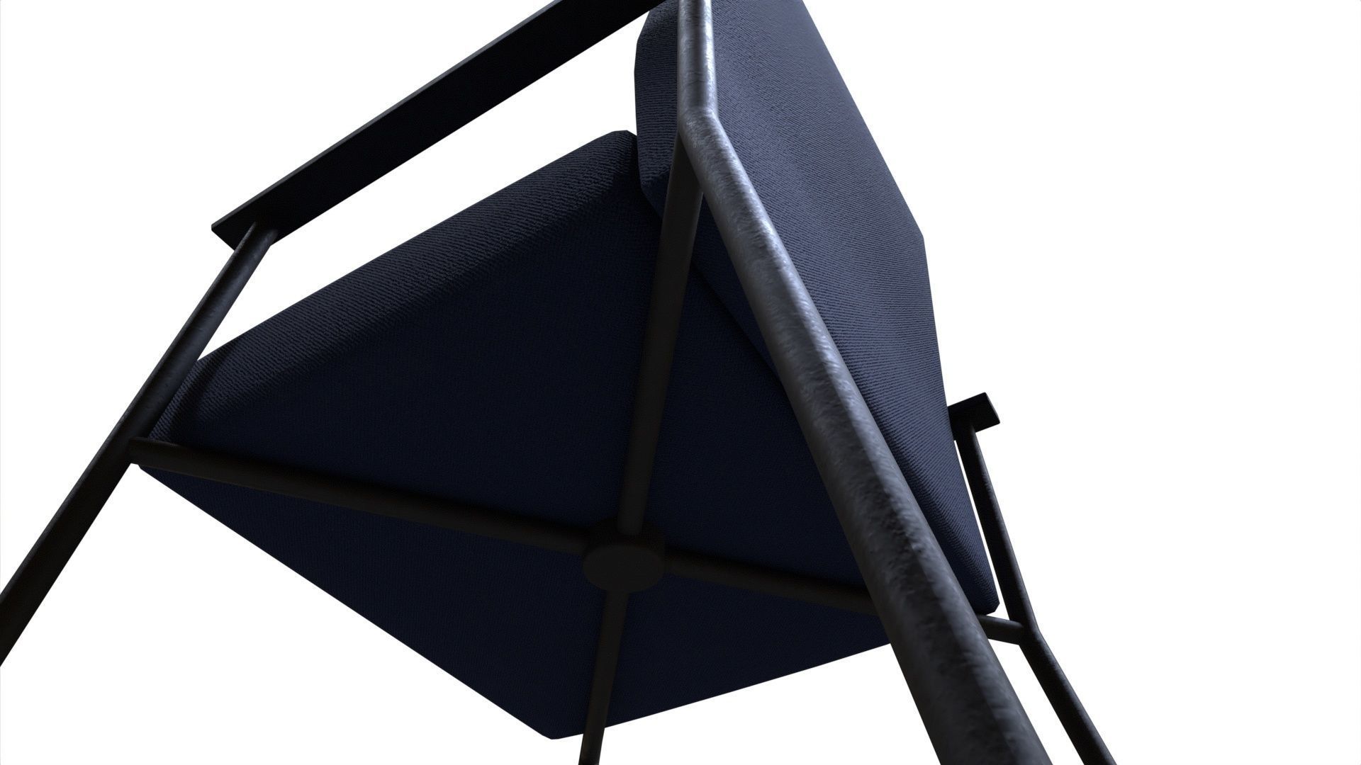 Chair 18 Low-poly 3D model_5