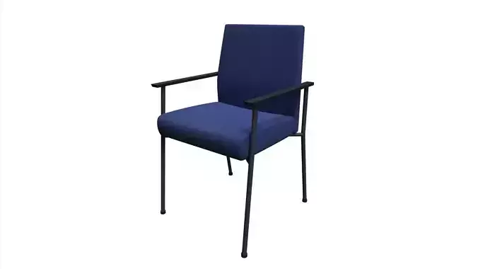 Chair 18 Low-poly 3D model