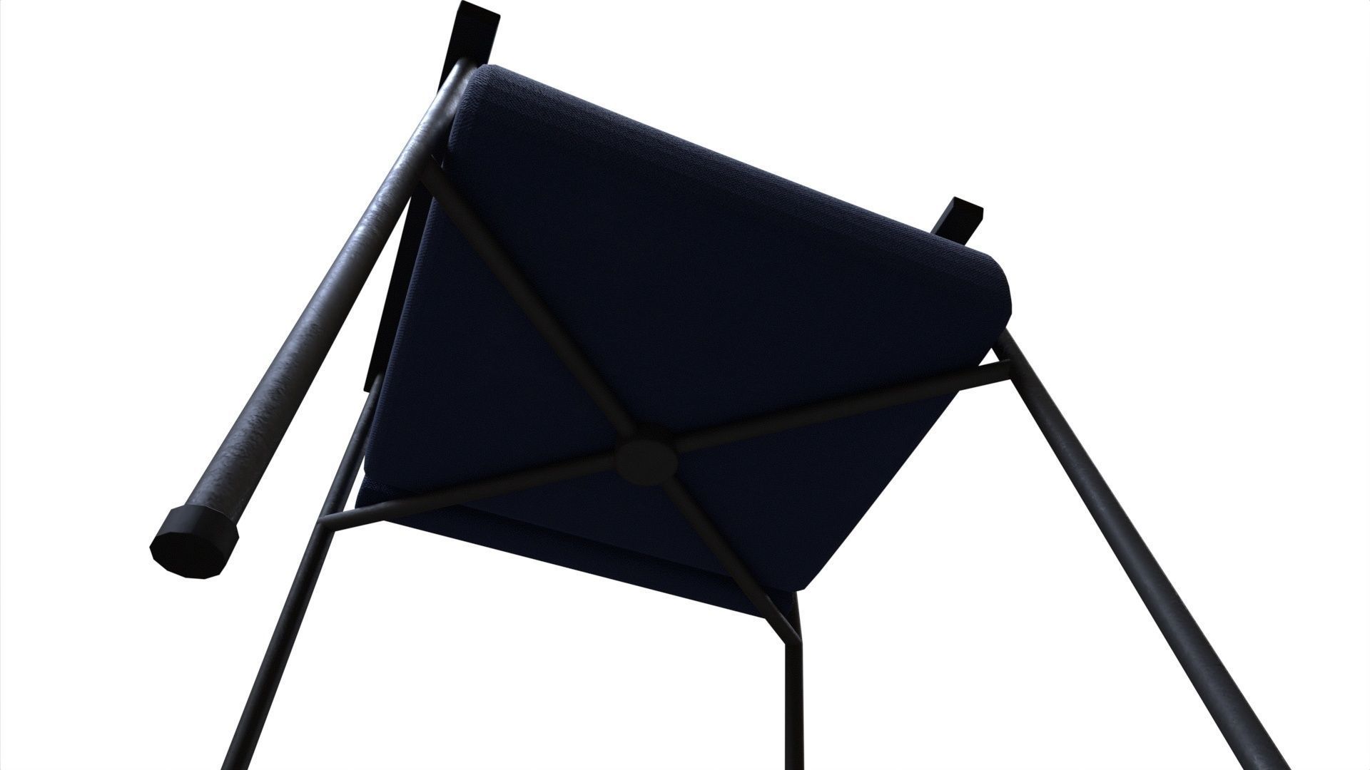 Chair 18 Low-poly 3D model_9