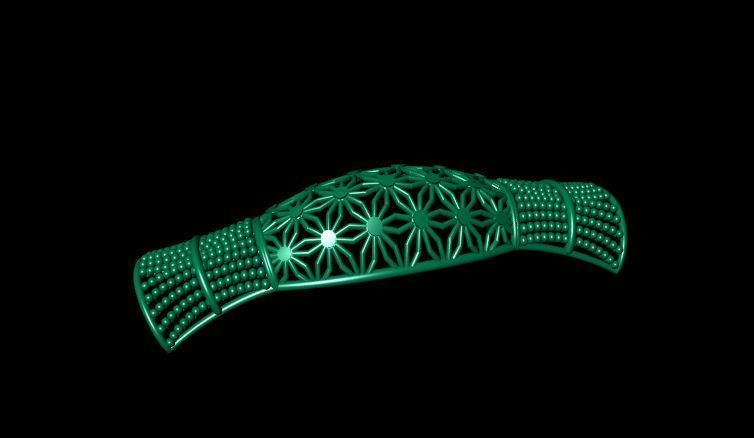 Bracelet 3D print model_6