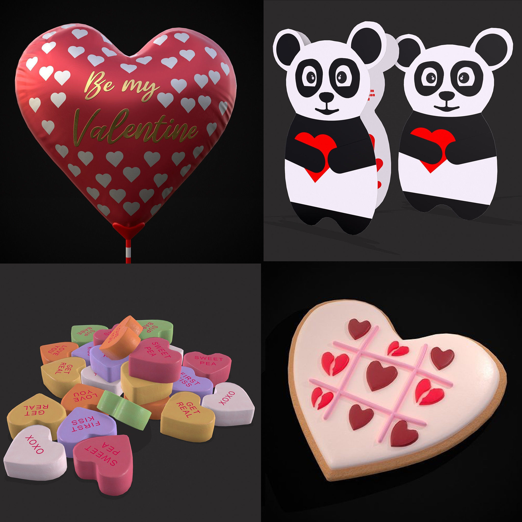 Valentines Mix Eleven 3D Model Collection_11