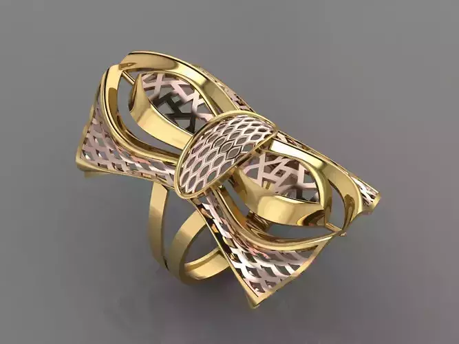 Women Long Ring Ready STL 3DM Models Womens Ring Long models