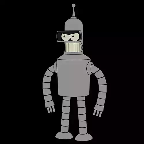 Bender made in Blender Free 3D model