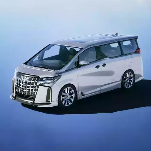Toyota Alphard Executive Lounge 2019 3D model
