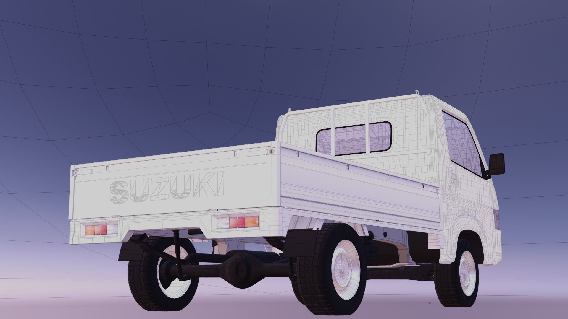 Suzuki Carry Pickup 2020 3D model_13