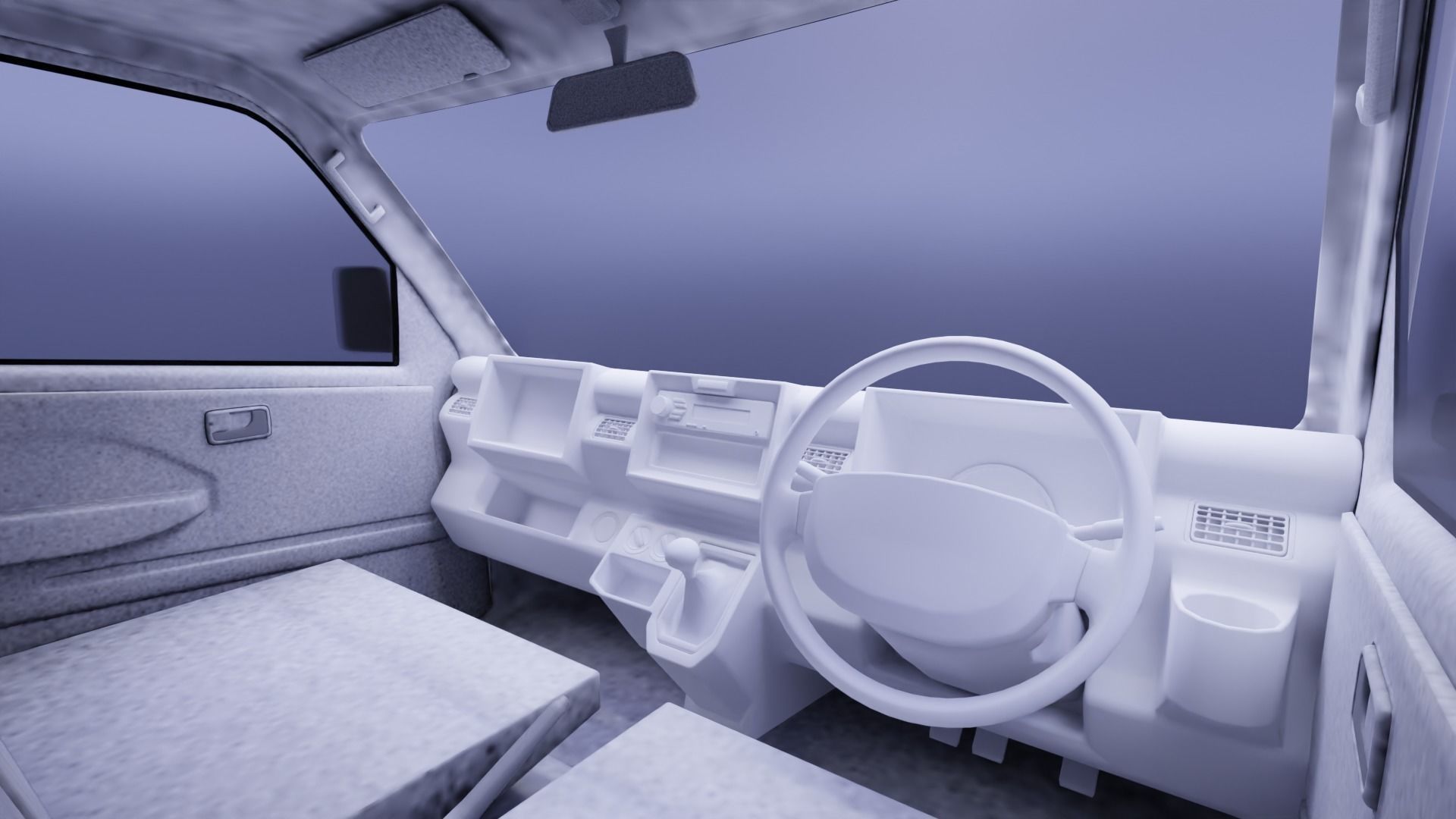 Suzuki Carry Pickup 2020 3D model_7