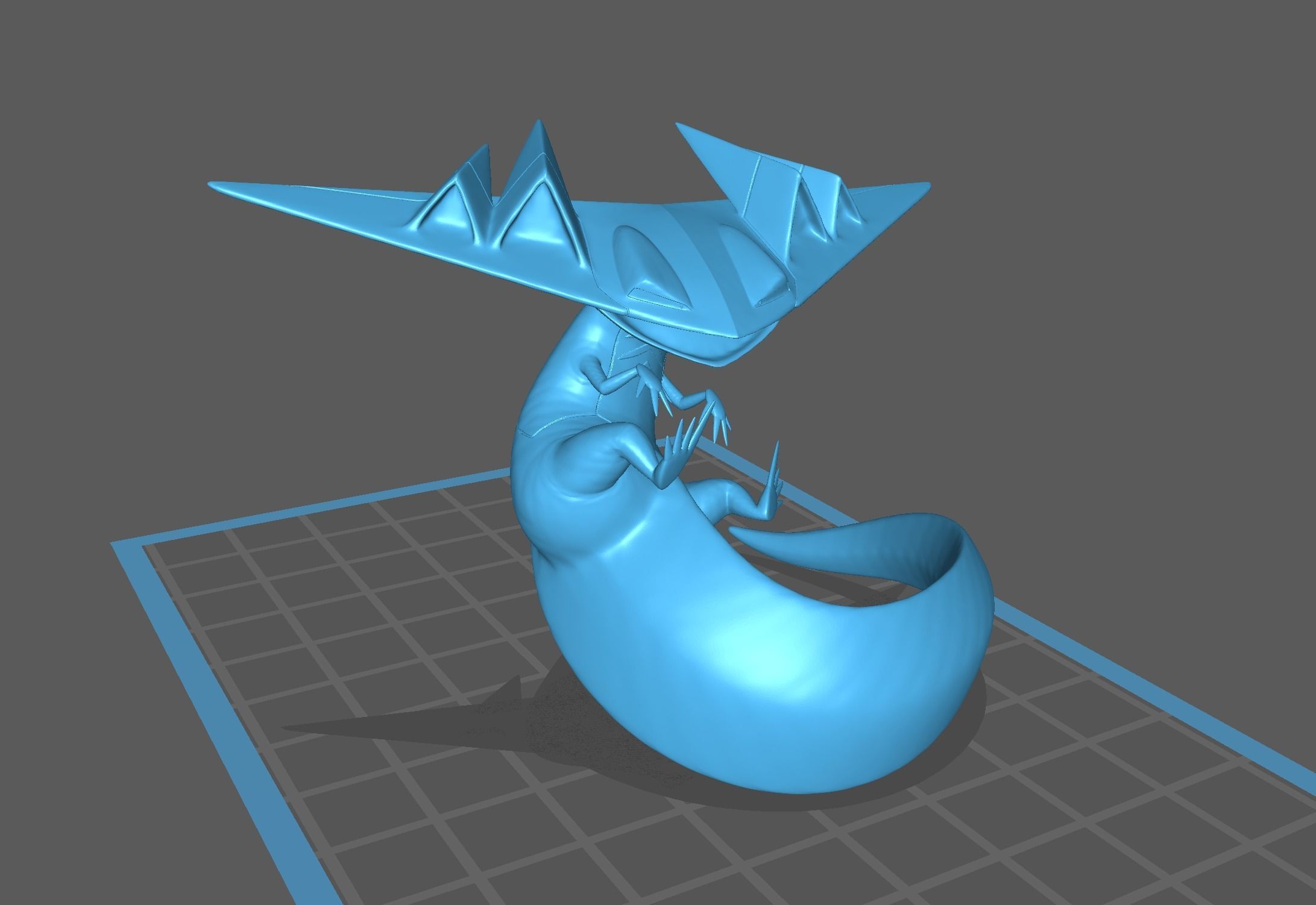 Dragapult pokemon 3D print model 3D print model_11