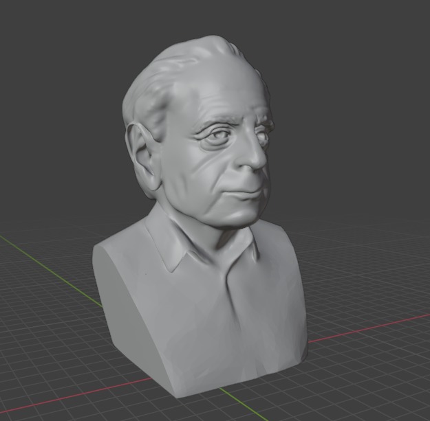 Karl Popper 3D print model_16