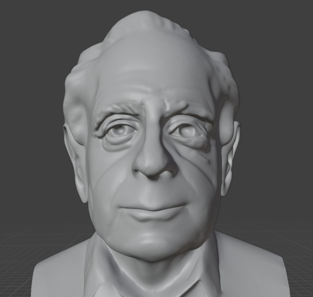 Karl Popper 3D print model_8