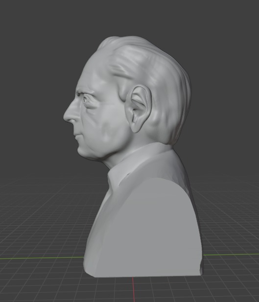 Karl Popper 3D print model_4