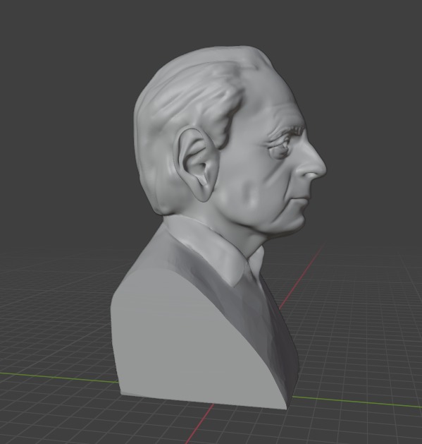 Karl Popper 3D print model_17