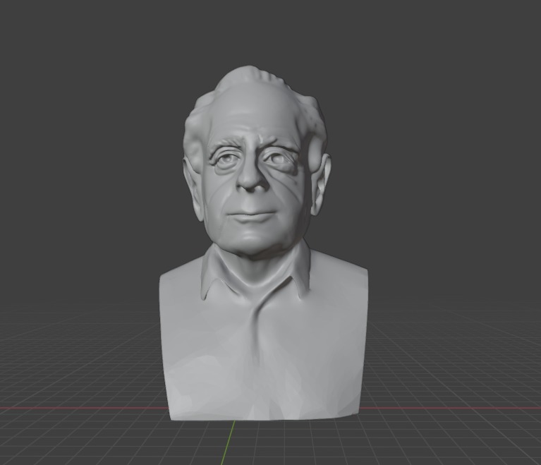 Karl Popper 3D print model_1