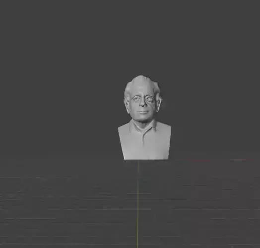 Karl Popper 3D print model