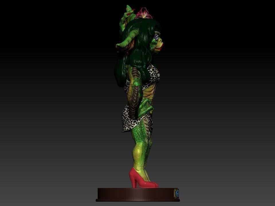 Greta ghouls and goblins statue 3D print model_39
