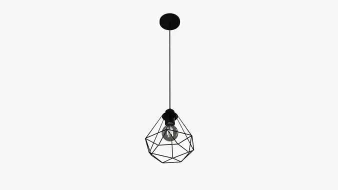 Diamond Shape Hanging Light