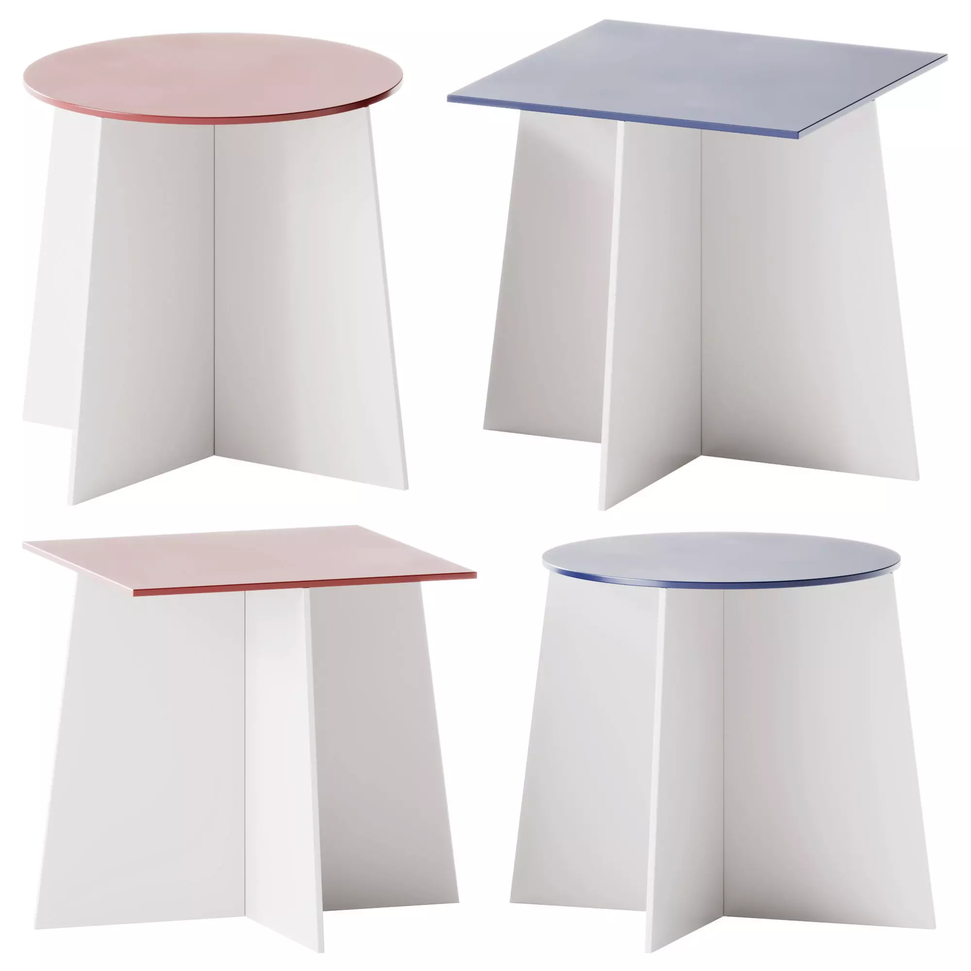 Moca CROSS 50 side table 3D model_0