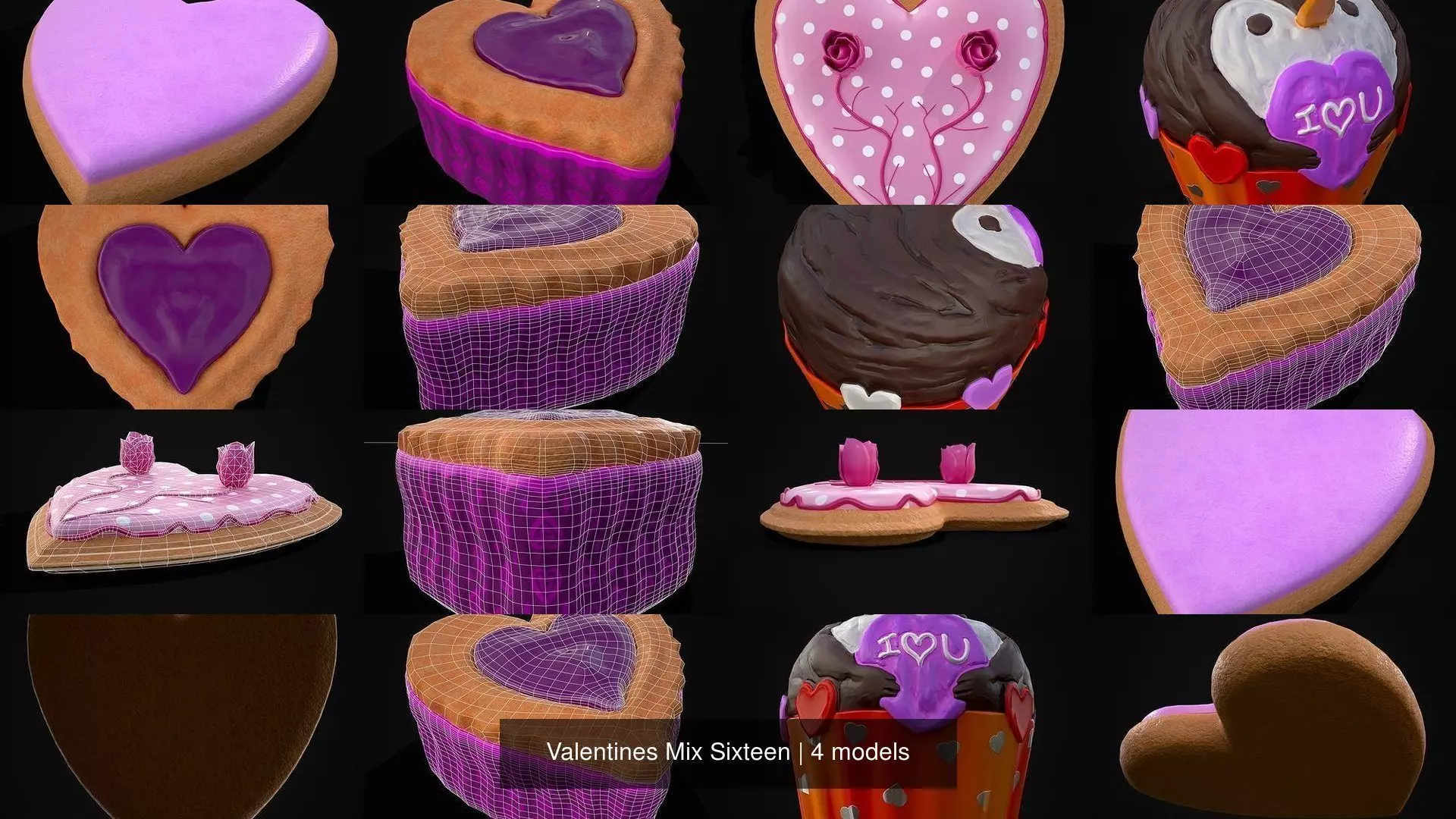 Valentines Mix Sixteen 3D Model Collection_5
