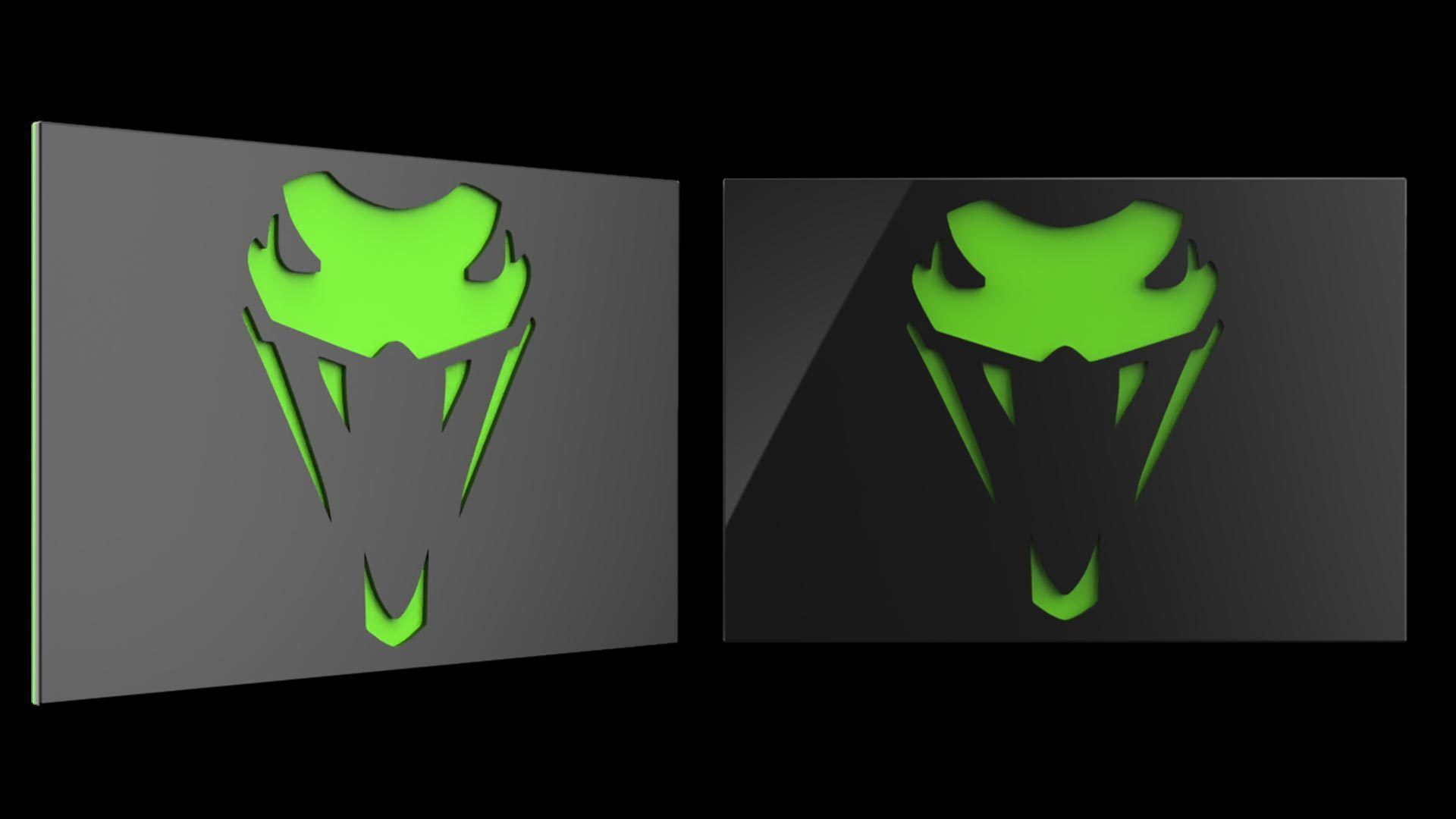 GPU Backplate - Snake 3D print model_1