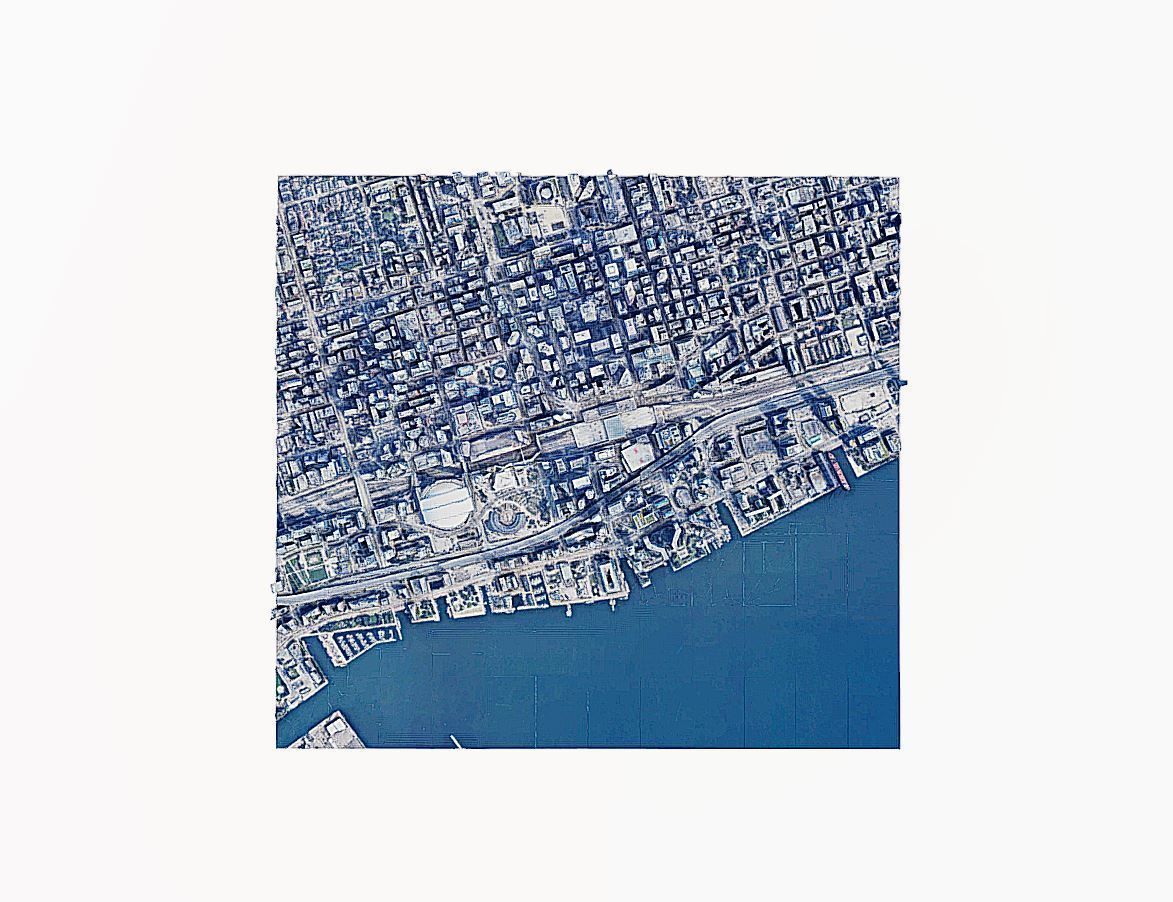 The CN Tower-skyline Low-poly 3D model_6
